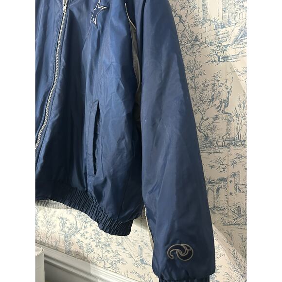 Vintage Unique Sports Generation Reversible Dallas Cowboys NFL Fleece Jacket XL - Picture 5 of 5
